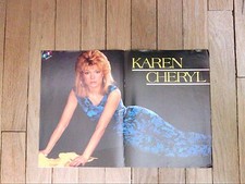 RARE POSTER DE "KAREN CHERYL" / 30 X 42 / PODIUM MAGAZINE / TB ETAT