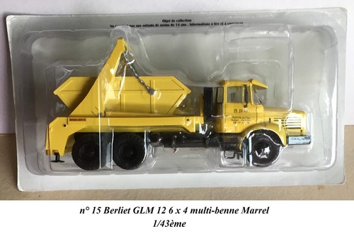 Berliet glm 6 x 4 - n°, 12
