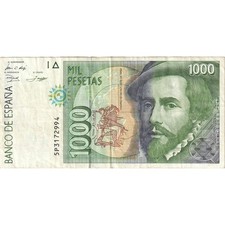 [#376972] España, 1000 Pesetas, 1992-10-12, MBC