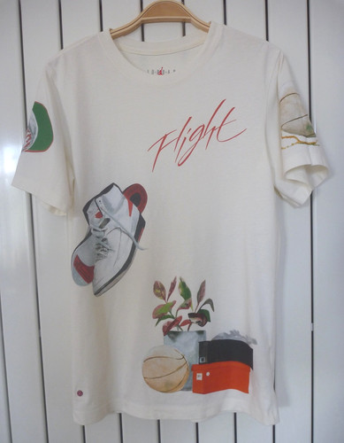Jordan shirt blanc manches - t-shirt,