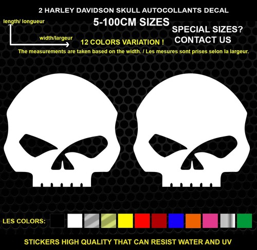 Stickers décoratifs harley - 2,