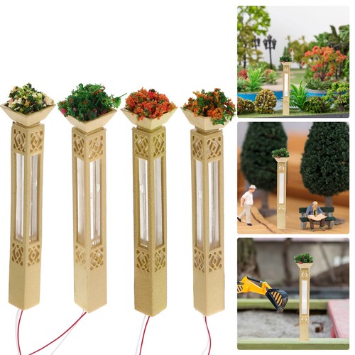 Pcs lampadaire miniature - 4,