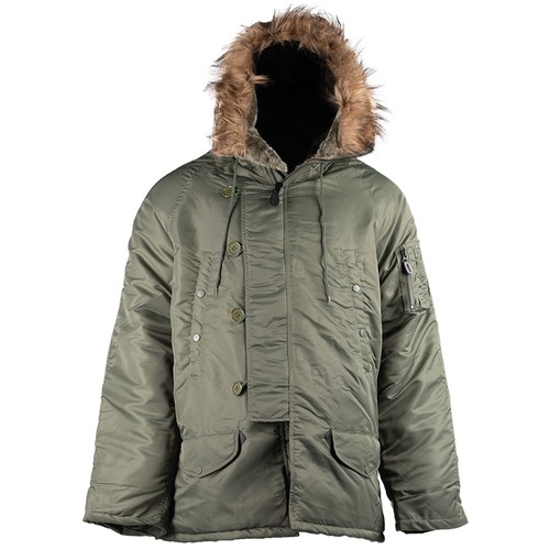 N3b polarparka parka olive - parka, tp