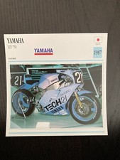 CARTE FICHE MOTO collection