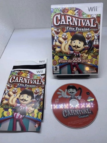 Jeu nintendo wii carnival - jeu,