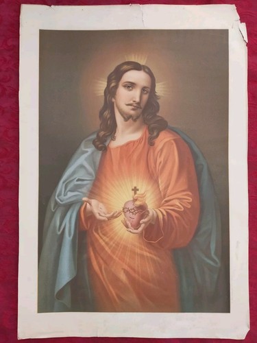 Grande image religieuse - , en