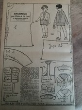 PATRON ORIGINAL POUR LA POUPEE