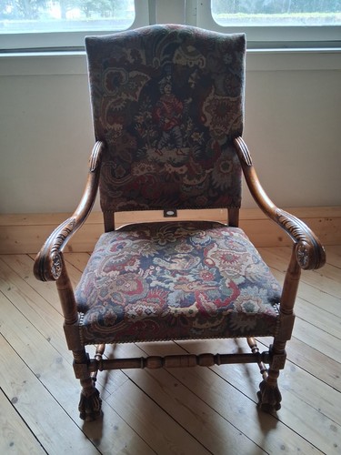 Fauteuil style renaissance - fauteuil,