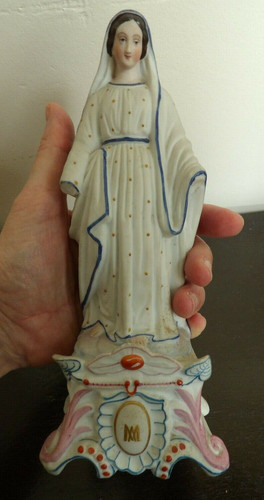 Vierge céramique biscuit - vierge,