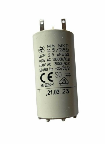 Condensateur uf 2 5µf - de, 2.5µf