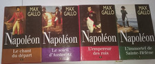 lot 4 tomes Napoléon  de Max