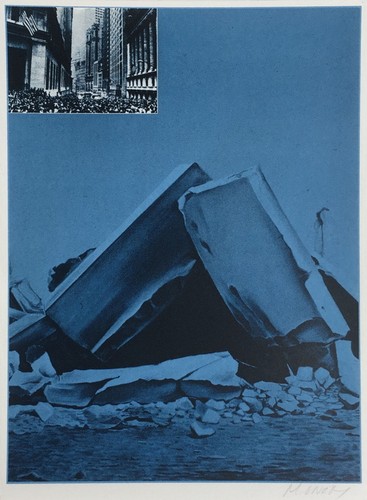 Jacques monory sérigraphie - jacques,