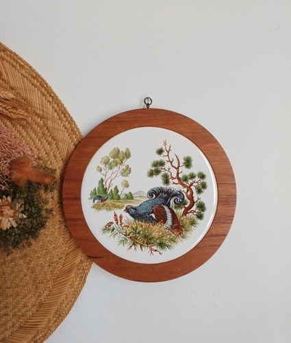 Cadre mural rond vintage - 🎉,