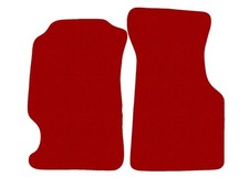 Basic Tapis de sol pour Honda CR-X del Sol 1992-1997 Rouge ensemble