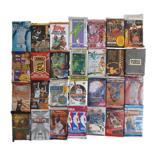 Lot packs basketball panini - packs,