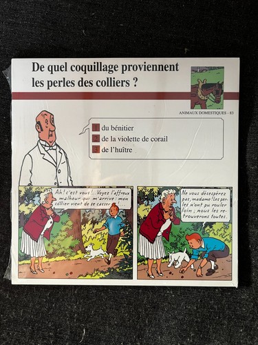 Lot fiches atlas tintin - fiches,