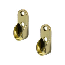 Support de Tube Penderie 2x