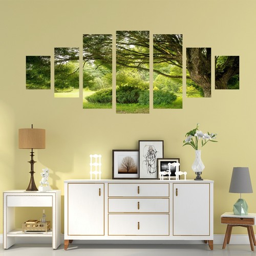 Arbre vert luxuriant - , 3d