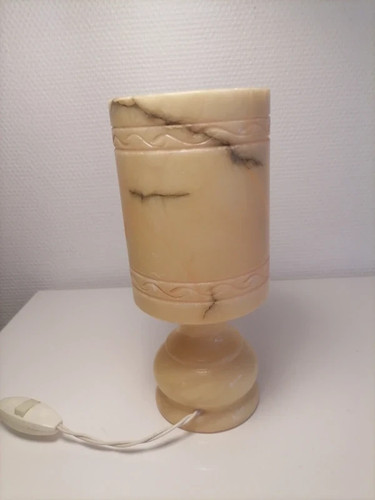 Lampe entièrement albâtre - lampe,