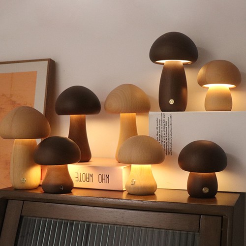 Veilleuse led champignon - led, en