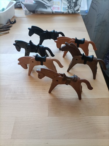 Playmobil lot chevaux avec - playmobil,