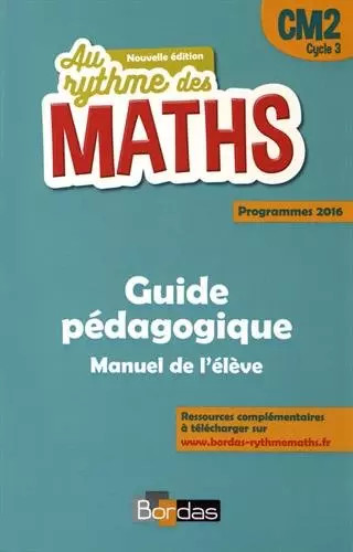 Rythme des maths cm2 2016 - des,