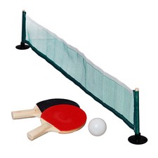 Best Sporting Mini Tennis de Table Ping Pong Set 2 Tt Raquette Balle Et Réseau