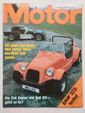 MOTOR Magazine 26/02/1983; BMW 323i/ Golf GTi 1.8/ Colt Starion Turbo