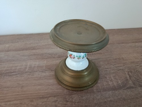 Ancien support lampe à - support, de