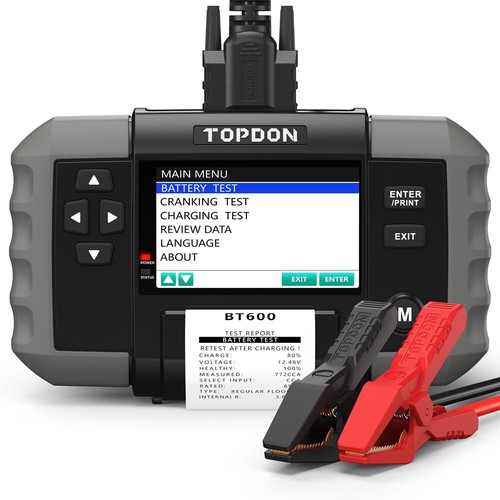 Topdon bt600 testeur - topdon, de