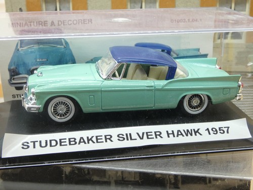 Studebaker silver hawk 1957 - silver,
