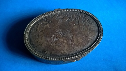 Ancienne boite religieuse - boite,
