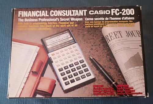 Casio 200 business finance - casio, fc