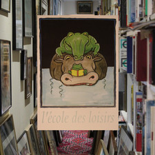 Tomi Ungerer, "L'Ecole des Loisirs", affiche originale d'époque