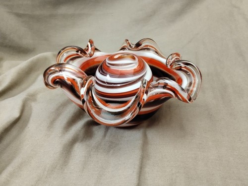 Cendrier verre avec - verre,