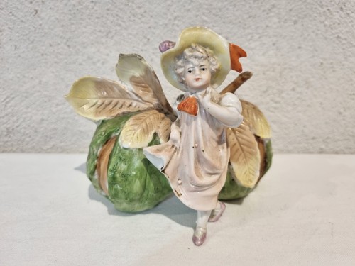 Adorable sujet porcelaine - sujet, en