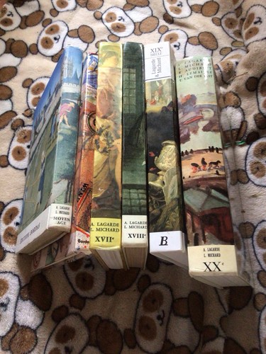 Lot lagarde michard - 6,