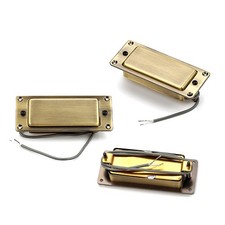 Sealed Mini Humbucker Double Coil Pickup pour Guitare Electrique Bronze