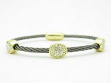 18kt Jaune Plaqué Or Acier