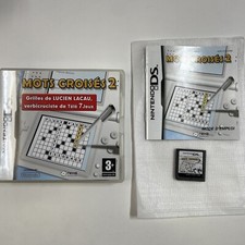mots croisés 2 cruciverbistes nintendo DS compatible 2DS et 3DS