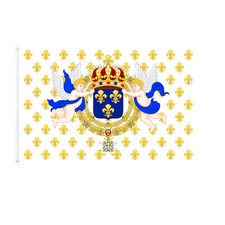 Drapeau France Royaliste Blanc