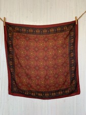Foulard carré soie - carré, de