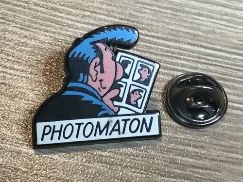 Pins photomaton signé franck - pins,