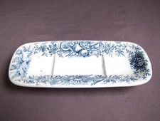 Porte Savon service FLORIAN en Faïence de Sarreguemines 1900