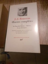 Pleiade Rousseau Oeuvres