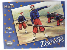 Boîte de soldats plastique 1/32ème HAT - Zouaves de l'Union guerre de Sécession
