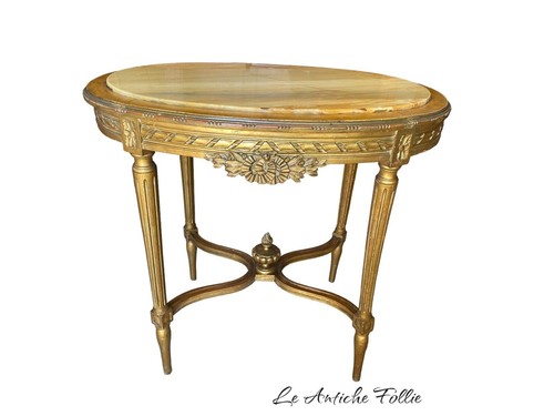 Table basse ovale style - de,