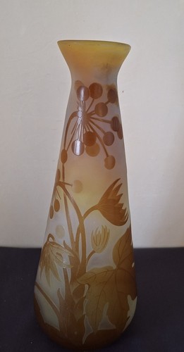 Ets gallé très joli vase - ets, en
