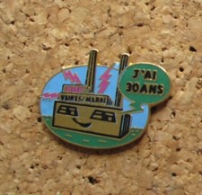 Pin's EDF Centrale thermique