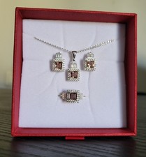 Parure artisanale en argent 925 – Création italienne